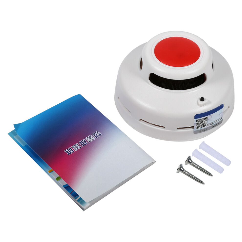Wireless Photoelectric Smoke Detector For Enhanced Safety, Smart Check Ensures Regular Maintenance, Ideal For Residential And Commercial Applications 9340258745348