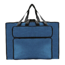 Portable Watercolor Painting Bag Drawing Board Carrying-Blue