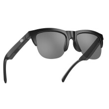 Smart Bluetooth Glasses Nylon Frame IPX5 Waterproof Anti Blue Lens UV Adaptive Directional Sound Transmission