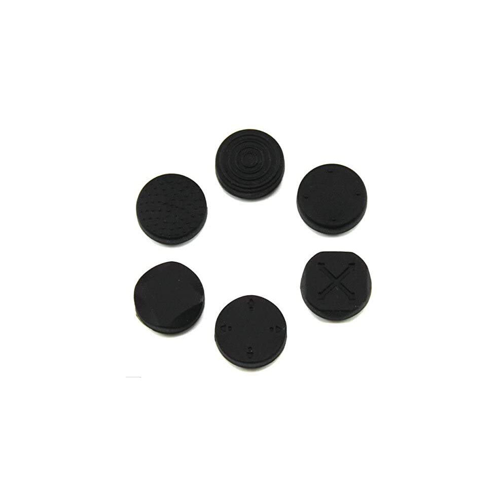 Nonslip Thumb Grips Joystick Caps For Ps Vita 1000 2000 Replacement Covers Black 9094768931547