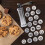 Cookie Press with 20 Pattern Discs, Durable Aluminum Biscuit Maker for Easy Home Baking 4