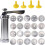 Cookie Press with 20 Pattern Discs, Durable Aluminum Biscuit Maker for Easy Home Baking 3