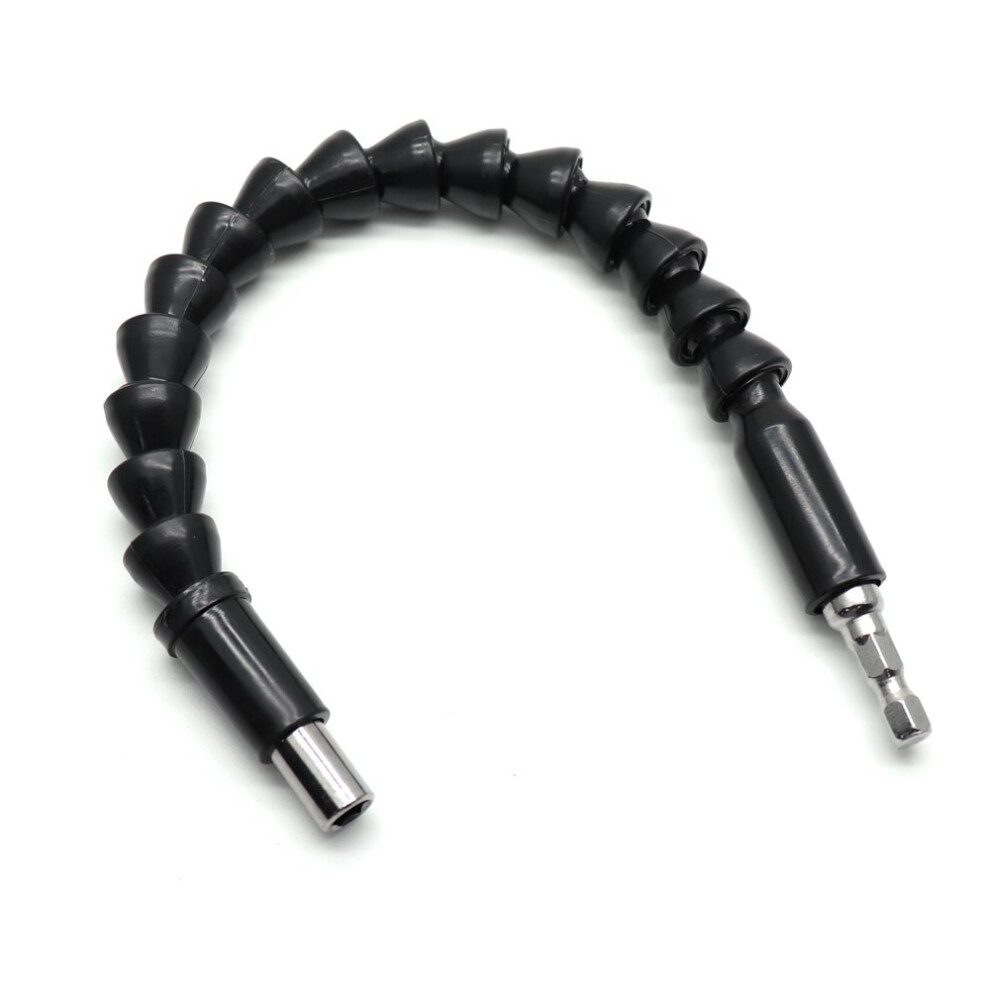 Flexible Drill Bit Extension 11.7 Inch, 1/4 Inch Hex Shank, Magnetic Flexible Shaft For Tight Spaces 9187378931073