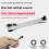 1/4 Inch Mini Ratchet Wrench 72Tooth Drive Quick Release Hex Handle Lock Socket Tool 3