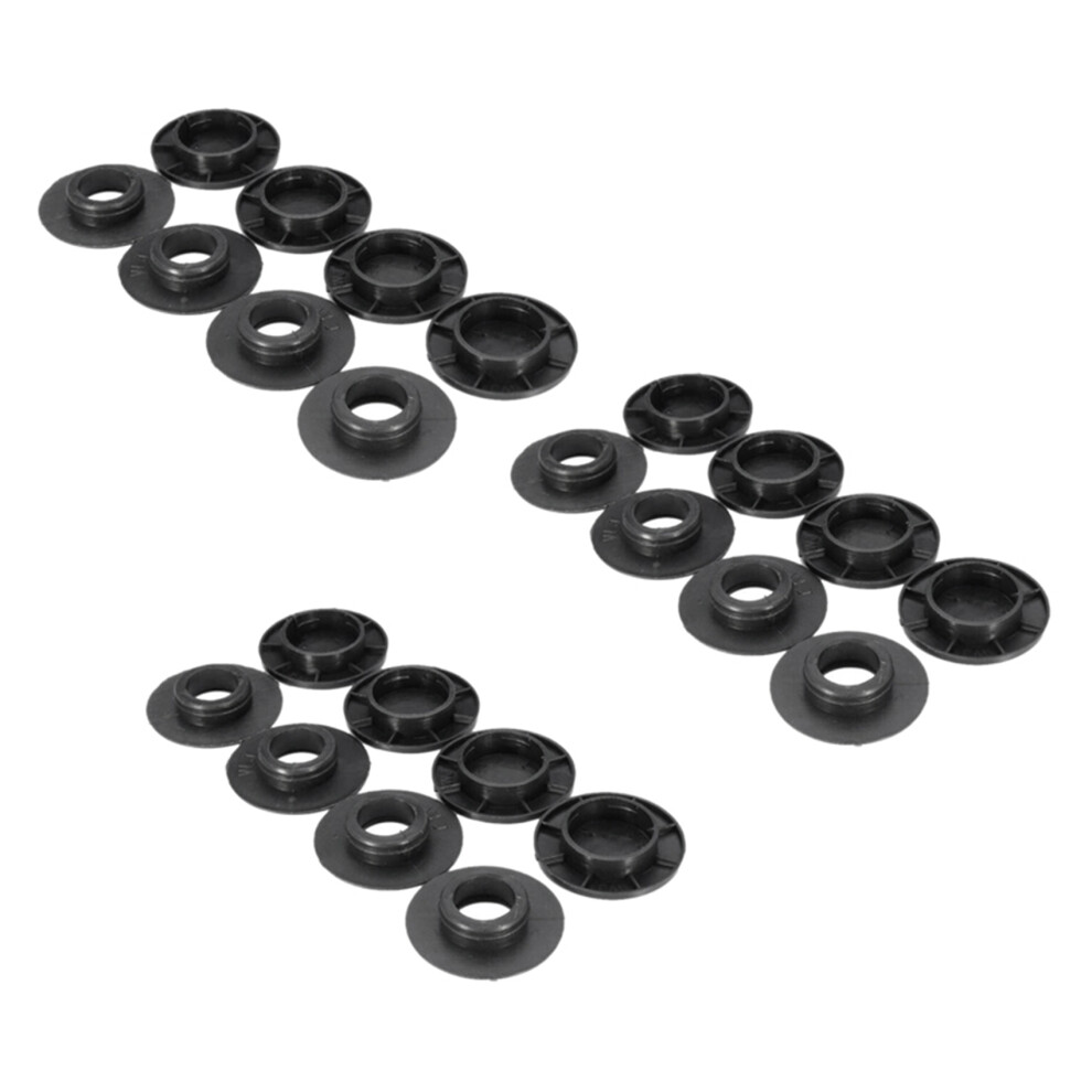 12X Car Mat Carpet Floor Fixing Clips Grips Clamps Nice For - 6680520 Black 6031922940802