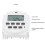 12V Digital Timer Switch for Lights Fans and Heaters, Programmable Energy Saving Control 5