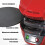 Breakfast Sandwich Maker with Egg Ring and Hamburger Press, NonStick Plates, Indicator Light, Yellow 3