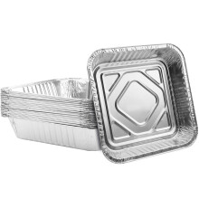 20 Pack 9x9 Inch Heavy Duty Aluminum Foil Baking Pans, LeakResistant, Oven and Air Fryer Safe