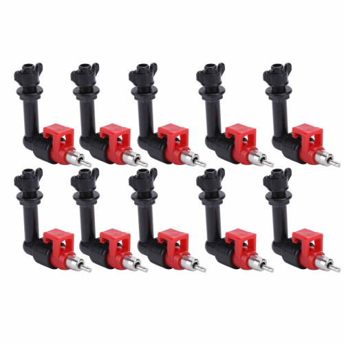 10Pcs Poultry Watering System - Automatic Drinker Feeder for Rabbits