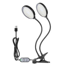 Plant Grow Light USB 156 LEDs Sunlight Spectrum Adjustable Desktop Clamp Lamp