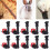 10Pcs Poultry Watering System - Automatic Drinker Feeder for Rabbits 8