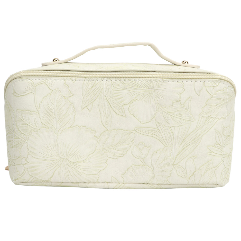 Multifunctional Travel Toiletry Bag, Large Capacity Waterproof Makeup Bags with Embossed Pattern, Perfect for Women (High-Quality Material, Exquisite