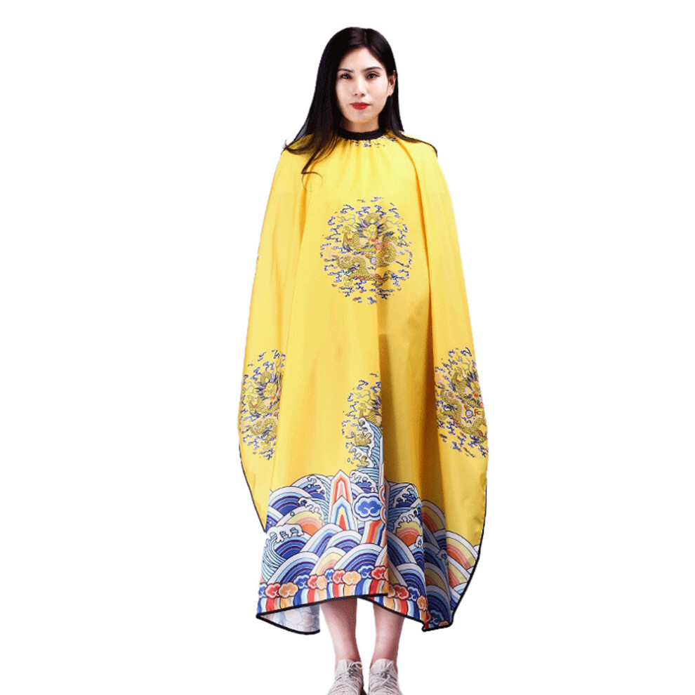 Professional Hairdressing Cape for Barbers Lightweight Salon Gown with Smooth Surface Anti-static Hair Cutting Apron Featuring Skin-friendly Material