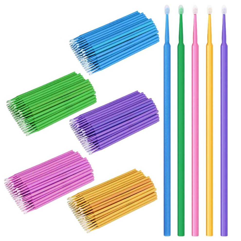 Micro Applicators for Makeup and Personal Care, Disposable Lip Brushes Ensure Clean, Sanitary, and Non-Linting Lash Serum Application For Nightclubs