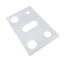 Gas Stove Burner Covers Heat Resistant Nonstick Reusable Stove Protector for Gas Range Silver