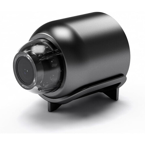 WiFi Mini Security Camera 1080P HD Night Vision AI Human Detection Black 2