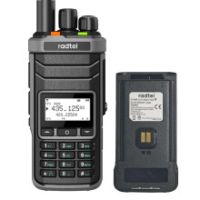 RT860 Multi Band Ham Radio HF VHF UHF SSB Receiver, 1024 Channels, TypeC Charging, Extra Battery