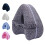 Knee Pillow for Side Sleepers with Adjustable Strap, HeartShaped Memory Foam for Hip Alignment 1