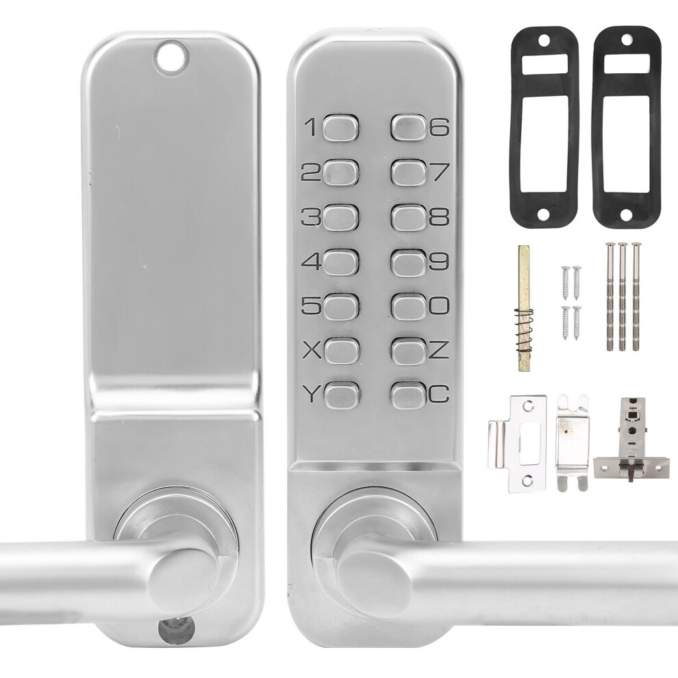 Zinc Alloy Shell Waterproof Digital Outdoor Gate Code Door Lock Featuring Keyless Entry Door Lock And Sensitive Password Keys With Password Reset 9138057788082