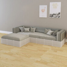 Under Bed Blocker Barrier 90.6'x9' Pet and Toy Stopper for Under Couch or Furniture, Easy Install