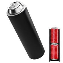 Beer Can Holster Dual Drink Holder with Adjustable Waist Belt for Hands Outdoor Parties