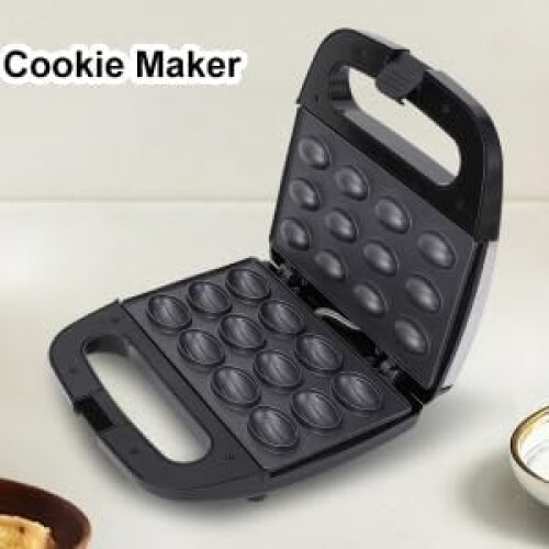 Mini Donut and Walnut Cookie Maker with DualSide Heating, Quick HeatUp, Easy Clean 2