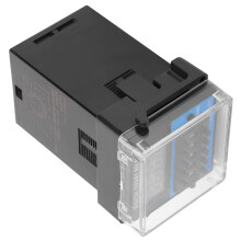 ATS48C11(A) Digital Time Relay 9999 Counts, LED Display, 12V Rectangular Panel