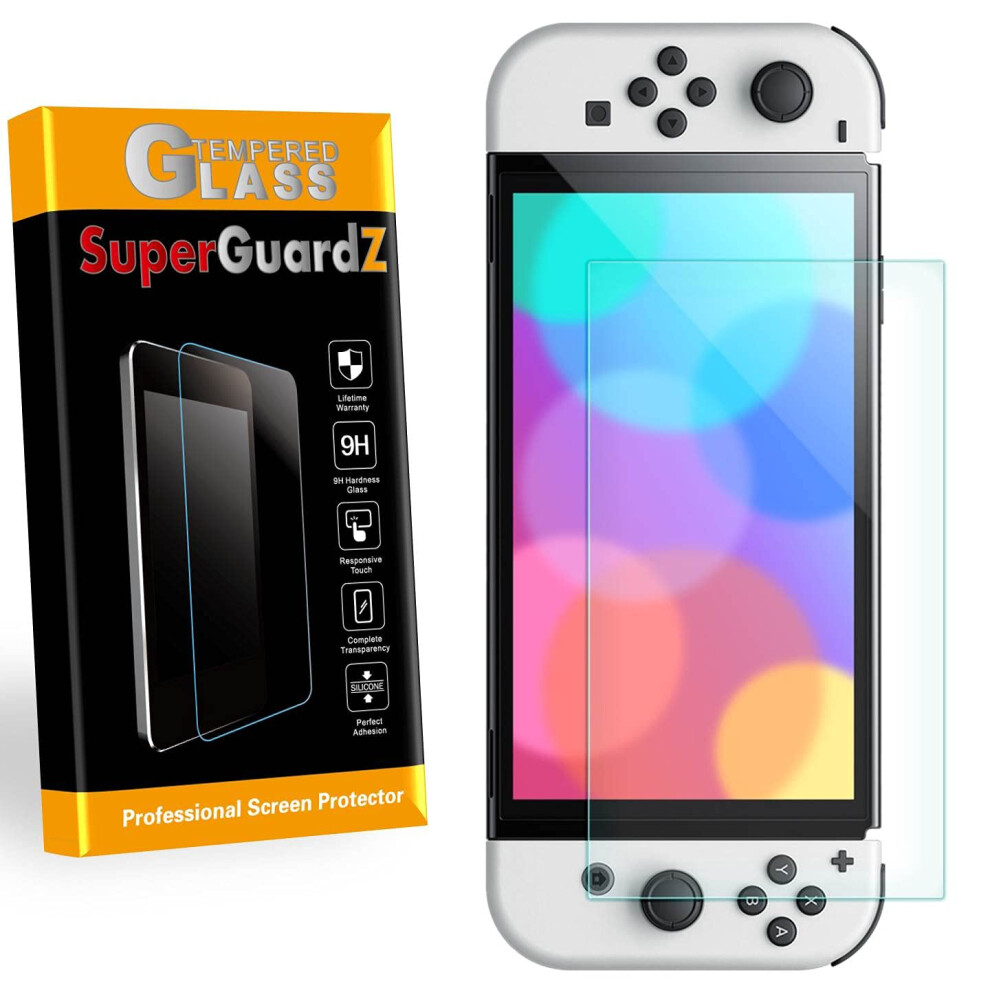 2Pack Tempered Glass Screen Protector For Nintendo Switch Oled 9H Antiscratch Bubble 9199774684705