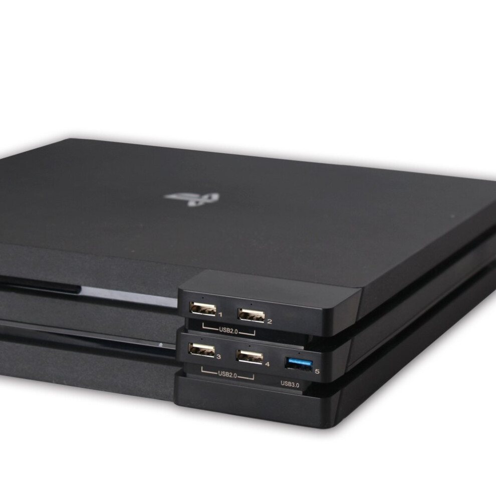 5Port Usb 3.0 Usb Hub For Ps4 Pro Speed Data Transfer And Controller Charging 9094768934593
