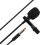 Mini Wired Lavalier Microphone, Black, 6x2.2mm, 1.45m Cable 13