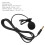 Mini Wired Lavalier Microphone, Black, 6x2.2mm, 1.45m Cable 3