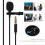 Mini Wired Lavalier Microphone, Black, 6x2.2mm, 1.45m Cable 4