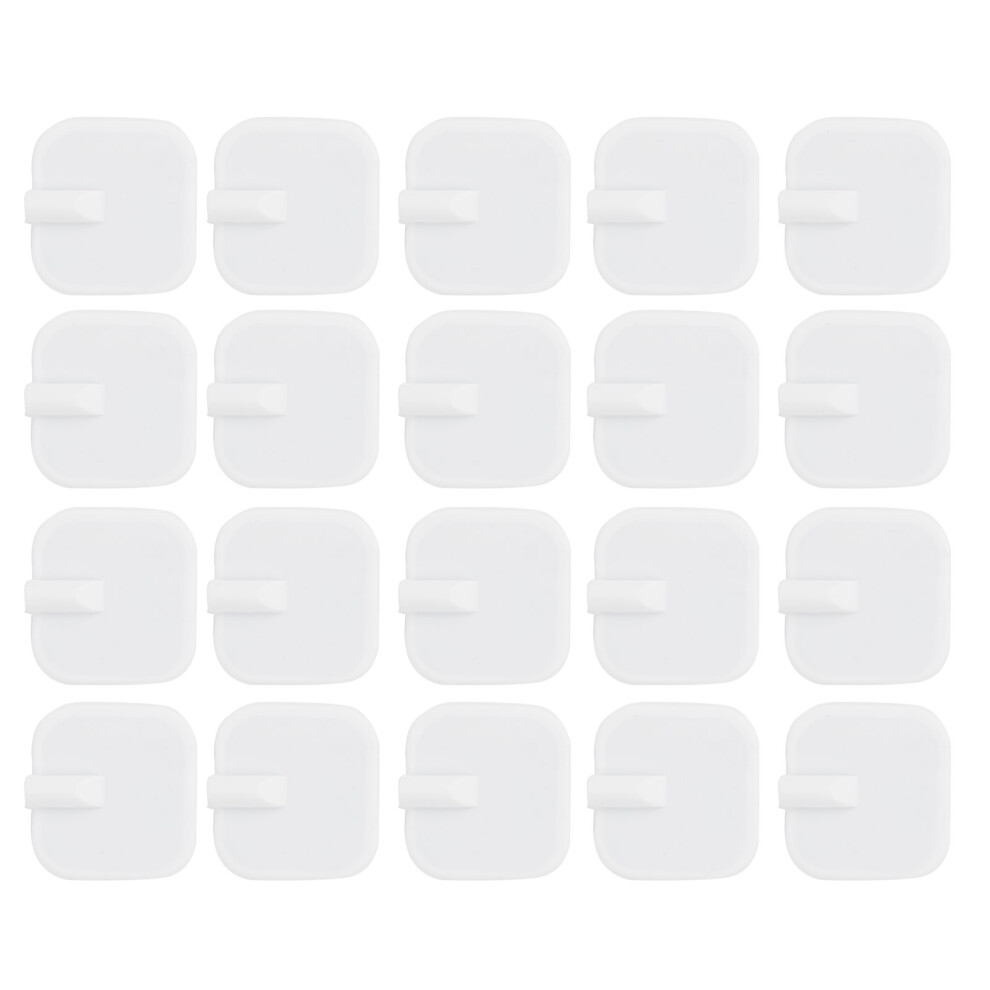 20pcs Self-Adhesive 4x4cm TENS Electrode Pads for Physiotherapy Massage