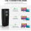 Bluetooth Barcode Scanner 1D 2D with 3in1 Modes USB 2.4G Long Range for iOS Android Windows 2