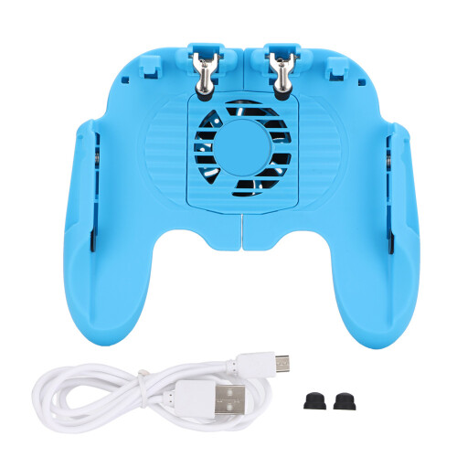 Controle para jogos mobile com joystick, controle remoto, teclas de mira e disparo para celulares de até 6,5 polegadas, design ergonômico com