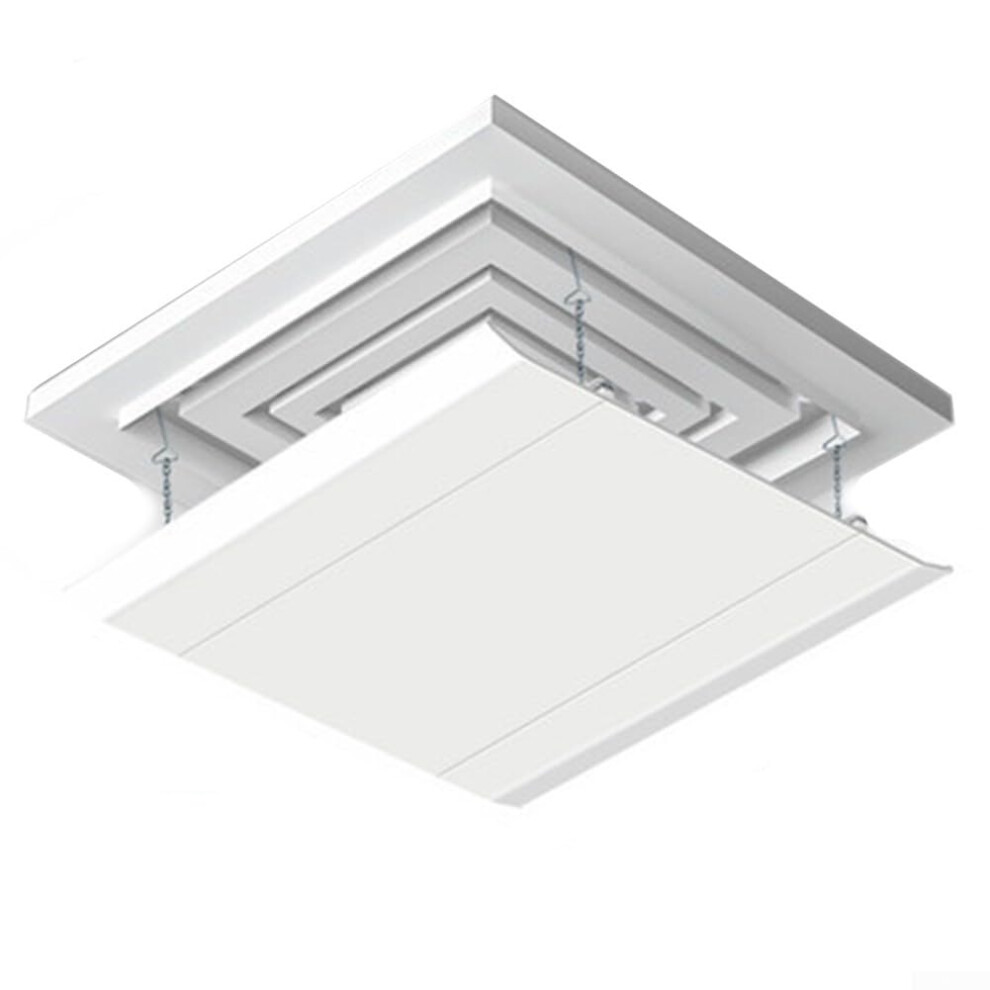 11.8X11.8 Inch Adjustable Ceiling Ac Vent Deflector For Rv And Home, Protects Plants And Pets 9187378934166