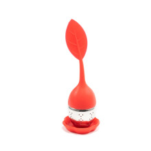 Stainless Steel Tea Infuser 1.5 Inch with Silicone Handle, Loose Leaf Strainer for Cups and Mugs
