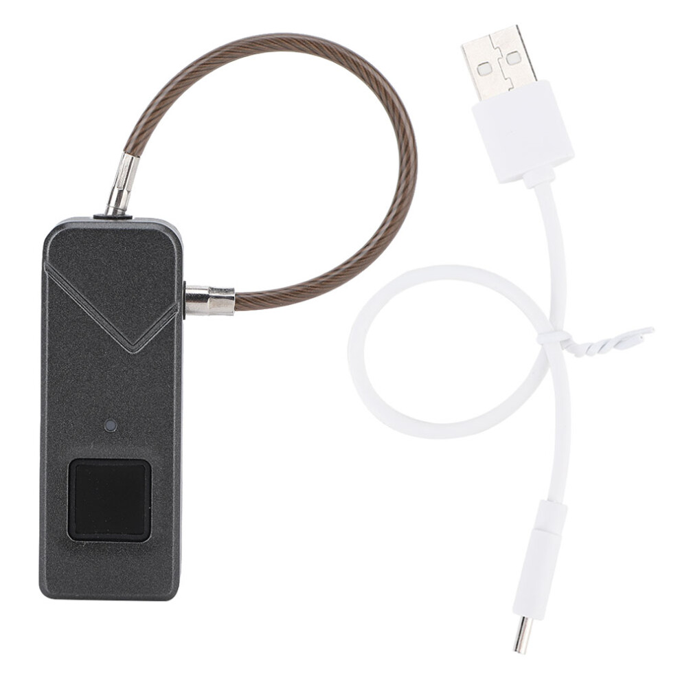 Biometric Security Lock With Automatic Fingerprint Recognition, Stores Up To 10 Fingerprints, Ip65 Rated Weather Resistant Design, Lightweight Touch 9340258747984