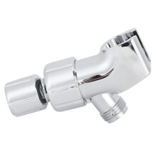 Universal Plastic Shower Adapter With Solid Brass Ball Joint, Adjustable Shower Arm Mount, High-Quality Plating For Durability And Style