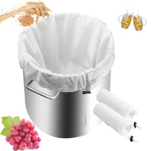Reusable Brew Bag 18'x16' Fine Mesh 250 Micron for All Grain Home Brewing Beer Wine Cider  2 Pack