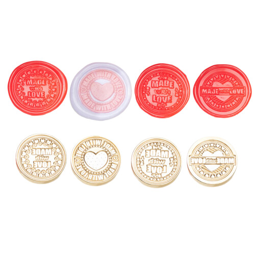 Scrapbooking Stamp Head for Wedding Invitations-Combination one