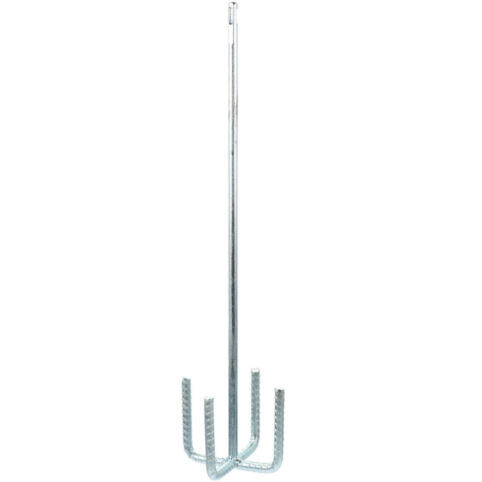 Drill Mixer Attachment Heavy Duty Steel Paddle For Paint Cement Mortar And Mud Mixing 9187378934500
