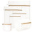 6 Pcs Mesh Laundry Bags for Delicates with Durable Zipper Closure, MultiSize Beige Set 1