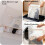 6 Pcs Mesh Laundry Bags for Delicates with Durable Zipper Closure, MultiSize Beige Set 3