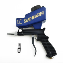 Air Sandblaster 600cc Handheld Portable Sand Blaster For Rust Removal And Polishing, Adjustable Nozzle, Workshop DIY