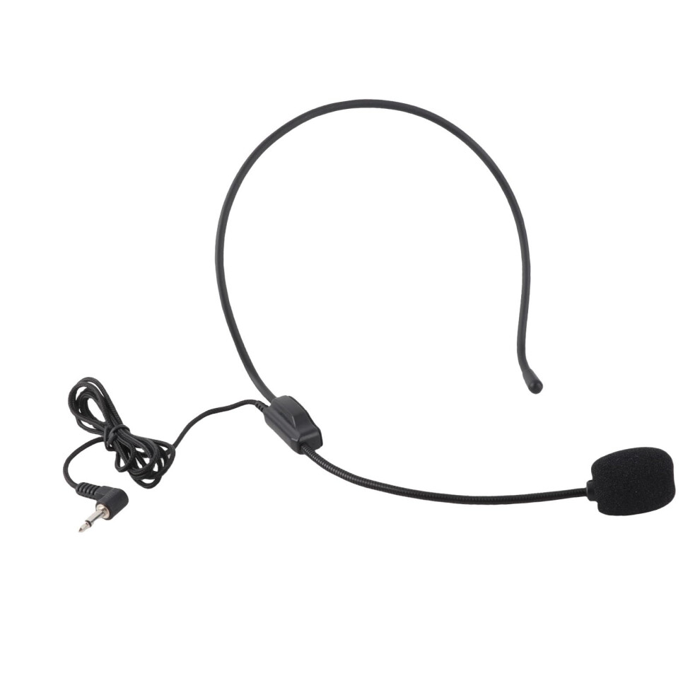 Wired Headset Microphone 3.5Mm Condenser With Noise Reduction For Teachers And Presentations 9187378935255