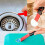 SelfSharpening Scraper with Builtin Sharpener, 2in1 Hook Tool for Kitchen Stove and Sink Cleaning, Red 2