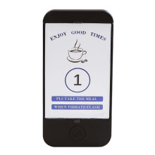 Restaurant Pager System with Instant Alerts and Custom Branding for Wireless Guest Use BCT6980