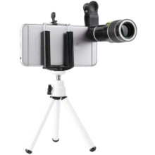 Telescopes for Adults Smartphone ClipOn 20X Optical HD Lens For Mobile Phone Outdoor Telescope Tourism Sightseeing