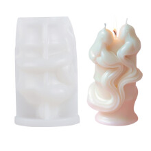 DIY Castings Molds Candle Mould Silicone Craft 3D-Human body B